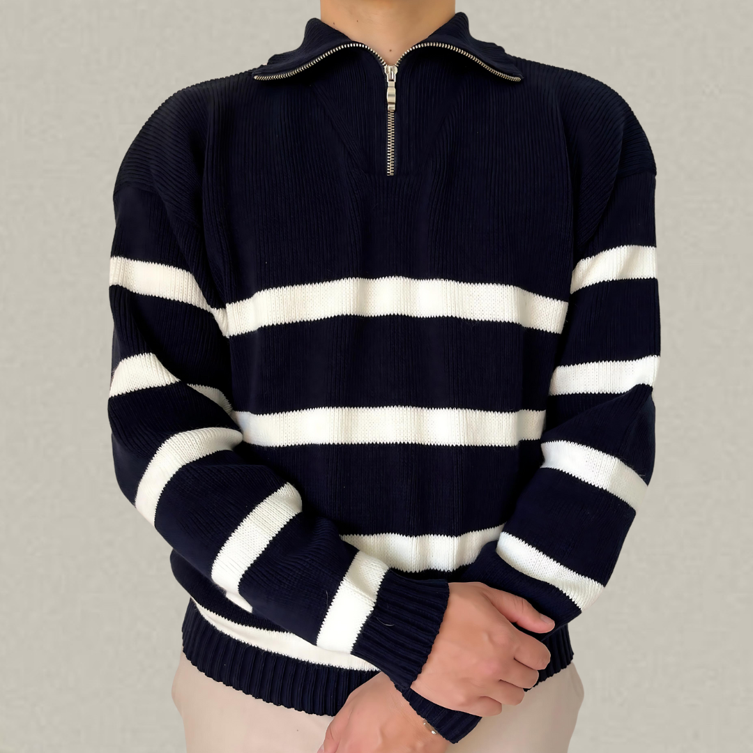 Navy Riviera Halfzip