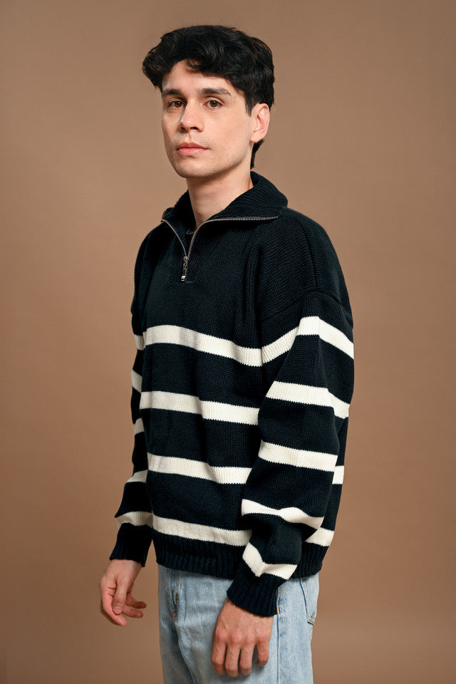 Navy Riviera Halfzip