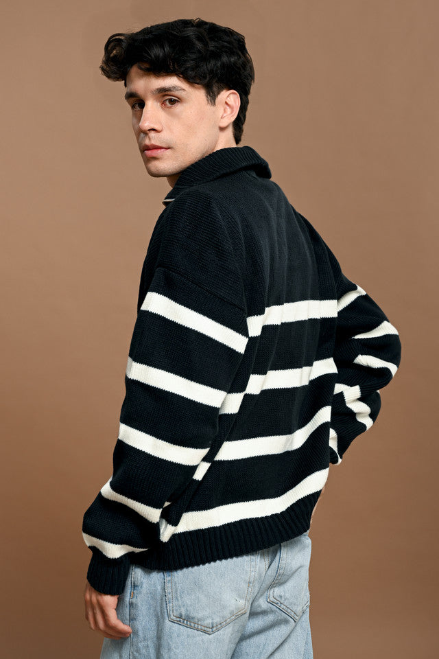 Navy Riviera Halfzip